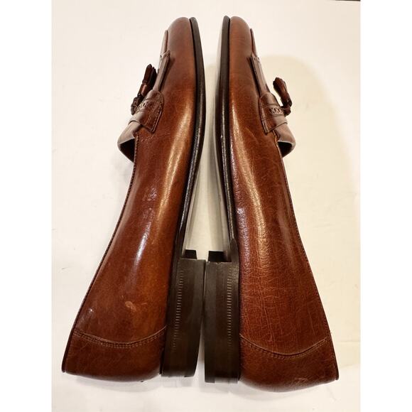 9 D Florsheim Made In Italy Kiltie Tassel Loafers 90445 Narrow Grandpa Chic main image 9